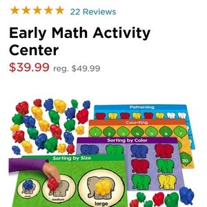 Early learning color, size game